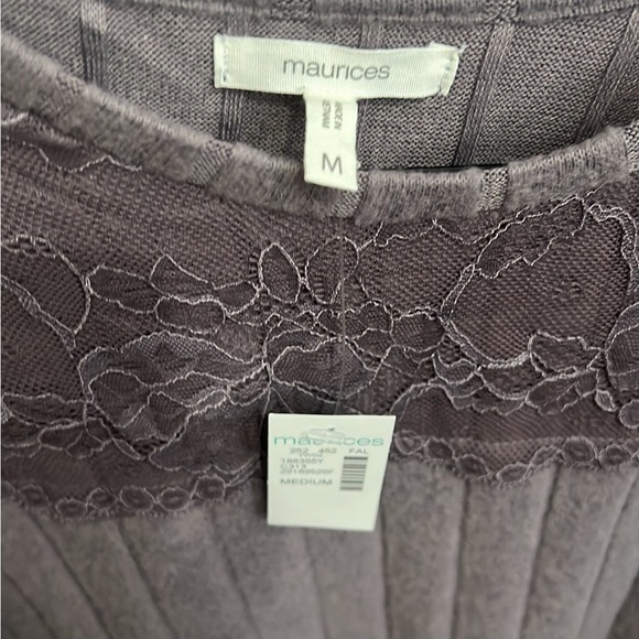 Lace Long-Sleeve Blouse - Women's Size M - Picture 2 of 3